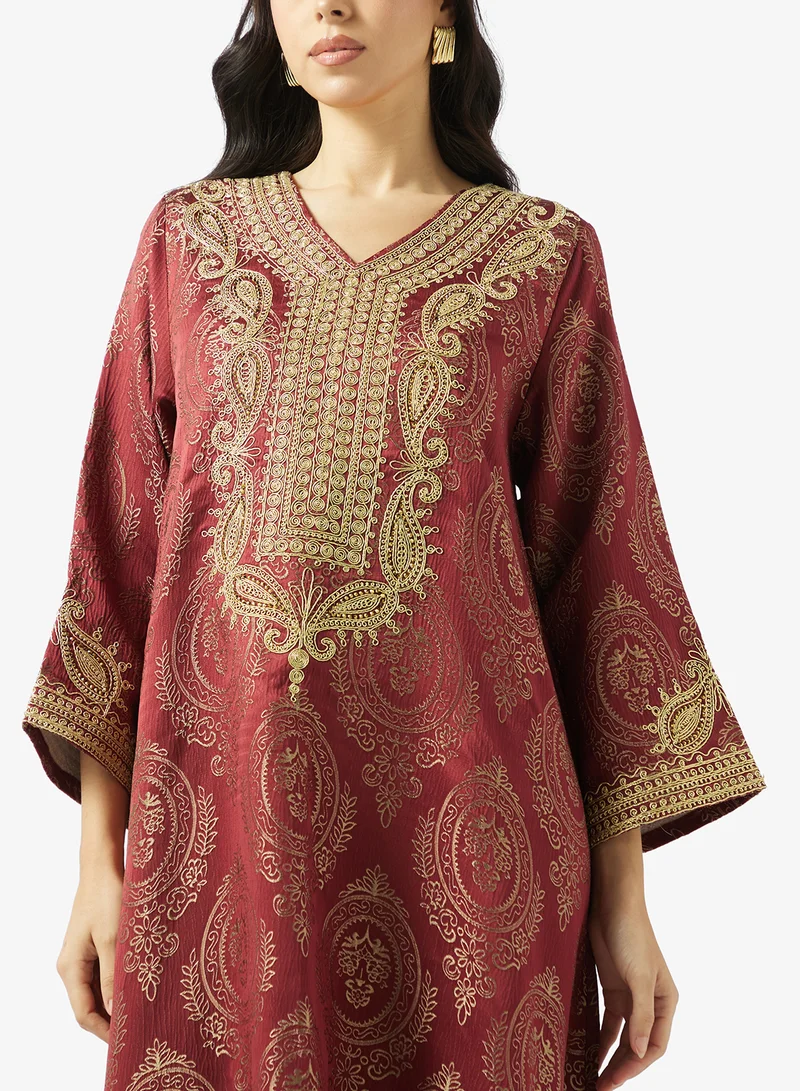 Khizana  Embroidered Jalabiya for Women | Best Price UAE
